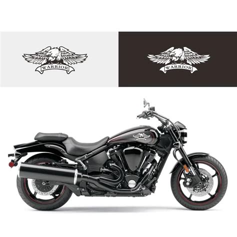 Custom Eagle Logo Stickers Fuel Tank Decals Vinyl Sticker For Yamaha