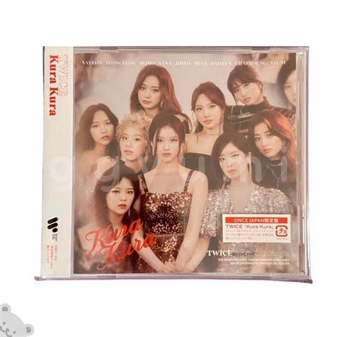 Twice Japan Kura Kura Once Japan Edition Unsealed Album Shopee