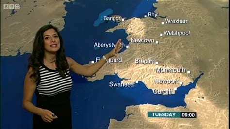 UK Regional News Caps: Behnaz Akhgar - BBC Wales Weather