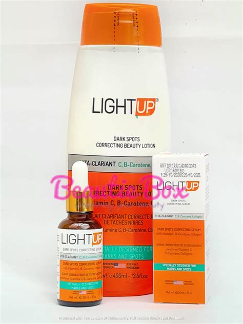 Light Up Dark Spot Correcting Serum And Body Lotion Beautiebox