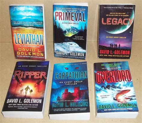 7 Books By David L Golemon An Event Group Thrillers 4 10 Overlord Carpathian 1828887748