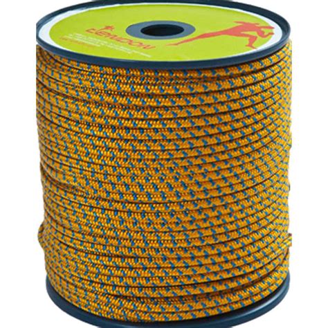 Cordelete Cordin 5mm Nylon Amarelo Azul Tendon Armazém Aventura