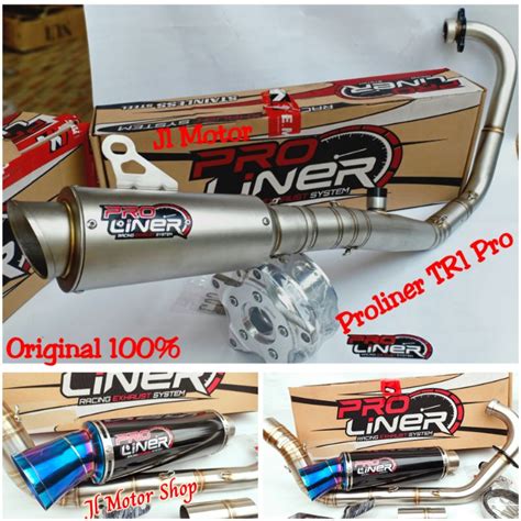 Jual Knalpot Proliner Tr R Dsr Tipe Pro Jupiter Mx King Sonic