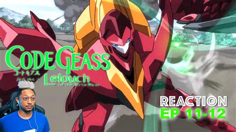 Poor Table Kun Code Geass Reaction Episode 11 And 12 Youtube