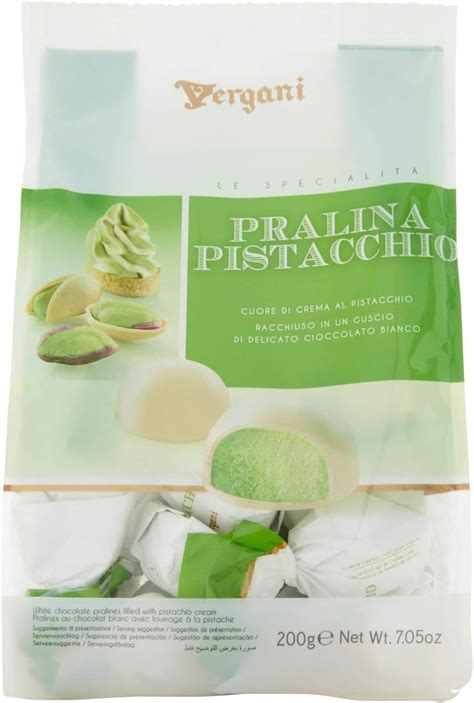 Vergani Praline Etneo Al Pistacchio Gr Cioccolato Made In Italy