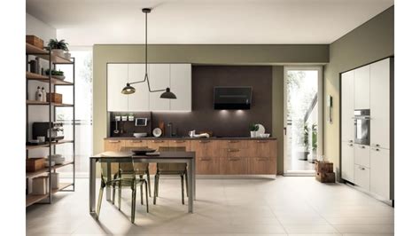 Cucina Moderna Sax Decorativo Rovere Land E Decorativo Nebbia Di Scavolini