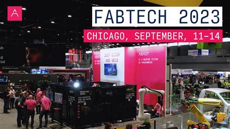 Fabtech 2023 Chicago ABAGY ROBOTIC WELDING YouTube