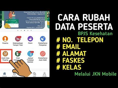 Perubahan Data Bpjs Secara Online Sketsa