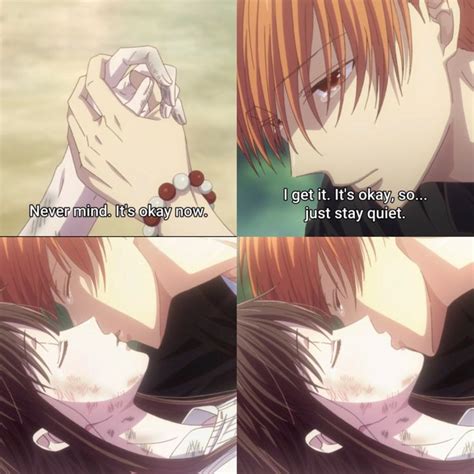 Fruits Basket The Final Kyo X Tohru Kiss Fruits Basket Anime Fruits Basket Fruits Basket