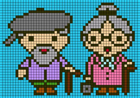 Pixel Art Templates Perler Bead Templates Perler Bead Patterns Beading Patterns Grandma And