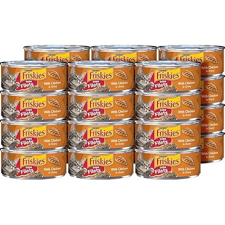 Amazon Friskies Prime Filets Chicken Tuna In Gravy Canned Cat