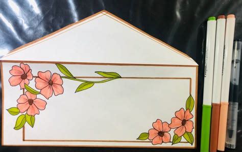 ideas de dibujos  sobres dibujos faciles escritura de cartas