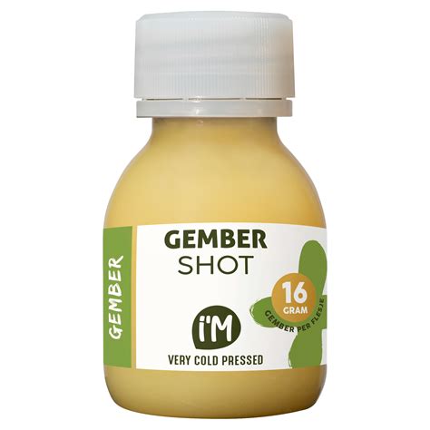 I M Gember Shot Per Fles 60 Ml