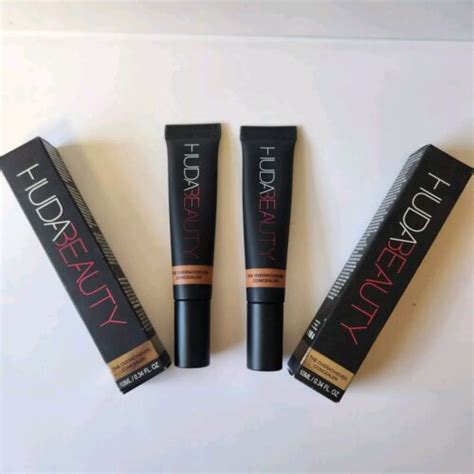 2x Huda Beauty The Overachiever Concealer In Salted Caramel 26g 34oz 10ml Ebay