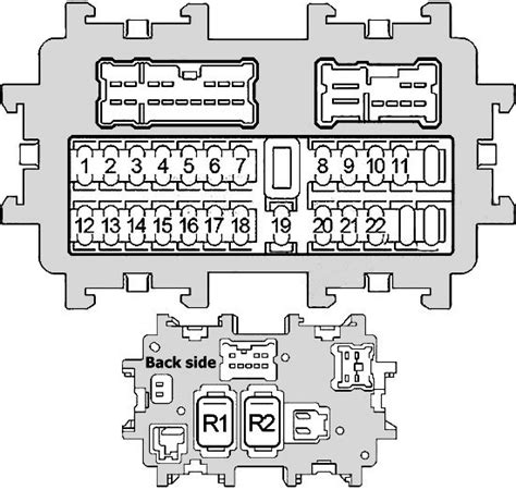 Fuse Box Diagram Nissan Skyline Infiniti G V35 V36 And Relay With