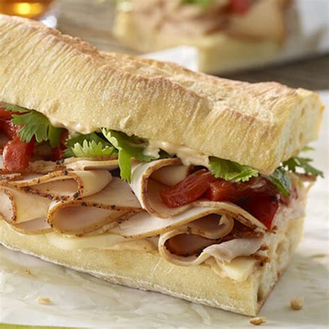 Chipotle Mayo Turkey Sub Jennie O® Recipes