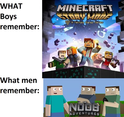 Does anyone remember "the noob adventures"? : r/MinecraftMemes