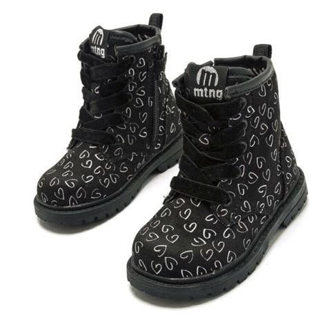 Botines negros para niña de MUSTANG CanariasKidShoes