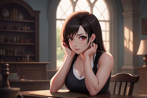 Tifa In Hogwarts By Greenyoshi749 On Deviantart