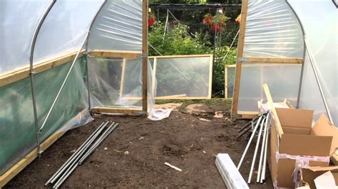 Kay S Allotment Poly Tunnel YouTube