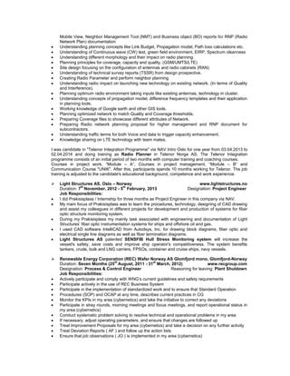 Resume ZAKRIA SALEEM PDF