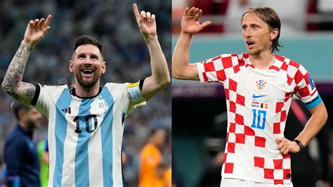 Argentina And Messi In World Cup Showdown With Modric S Croatia World