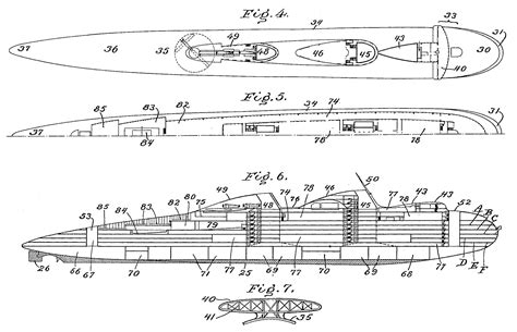 Norman Bell Geddes ocean liner blueprints : r/titanic