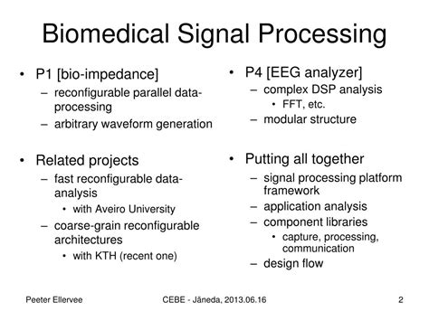 Ppt Biomedical Signal Proce S Sing Powerpoint Presentation Free