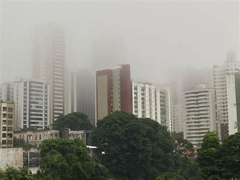 SALVADOR AMANHECE MAIS UM DIA CHUVA E NEBLINA Bahia Economica