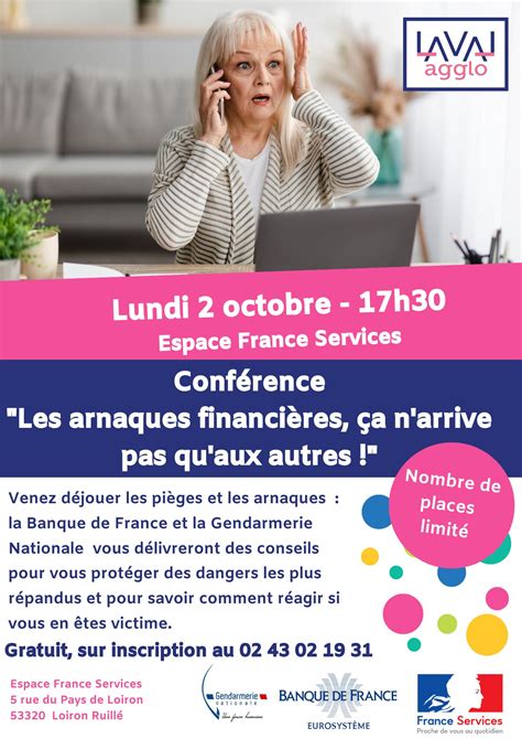 Conf Rence Les Arnaques Financieres Le Bourgneuf La For T