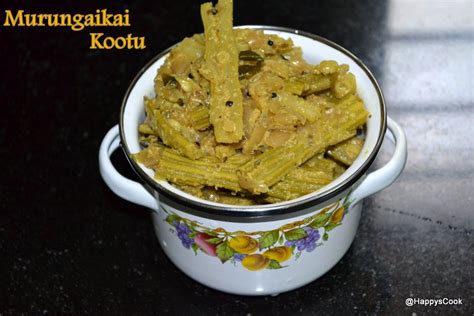 Happys Cook Murungakkai Thoran Kootu Recipe Drumstick Thoran