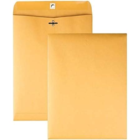 Quality Park X Clasp Envelopes With Deeply Gummed Flaps Great For