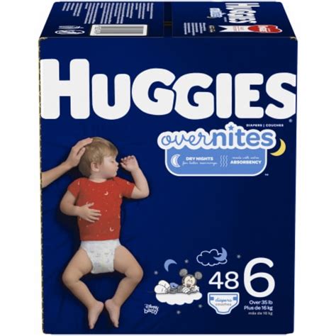 Huggies Overnites Nighttime Size 6 Diapers, 48 ct - Fry’s Food Stores