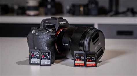 Sony A Iii Sd Card Speed Recommendation For K Videos