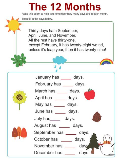 Leap Year Thirty One Months In A Year Thing 1 Thing 2 Charts