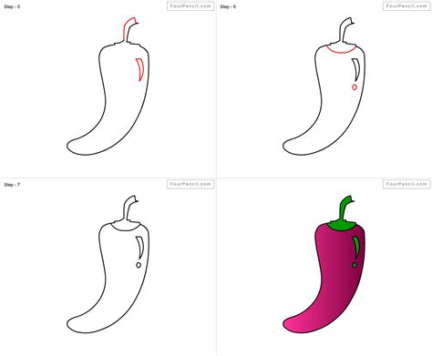 How To Draw A Pepper