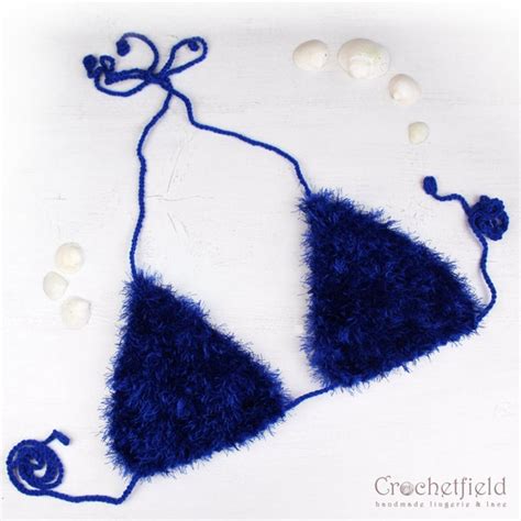 Furry White Bikini Etsy UK