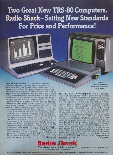 File:TRS-80 Color Computer - Advertisement - With Model III.jpg ...