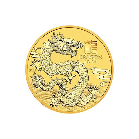 Australia Oz Gold Lunar Dragon Bu Series Iii Golden Eagle