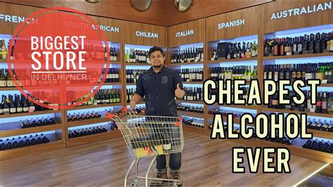 Largest Alcohol Store In Delhi Ncr Liquor Cheaper Than Goa And Duty