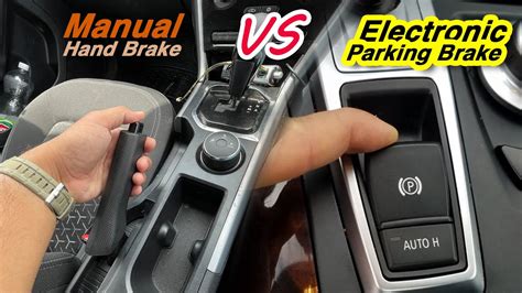 Electronic Parking Brake Manual Release