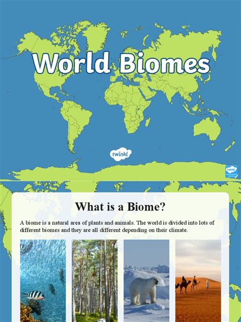 Interactive World Biomes Map Powerpoint | PDF | Forests | Grassland