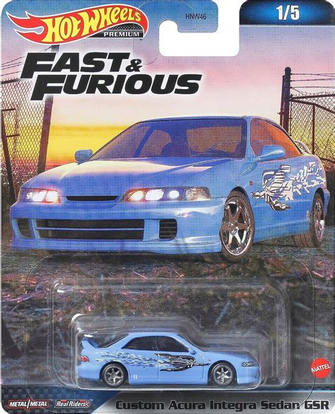 CUSTOM ACURA INTEGRA SEDAN GRS MIA FAST FURIOUS 1 5 Hot Wheels