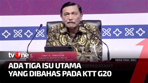 Ktt G Tanpa Kesepakatan Ini Kata Luhut Binsar Pandjaitan Kabar