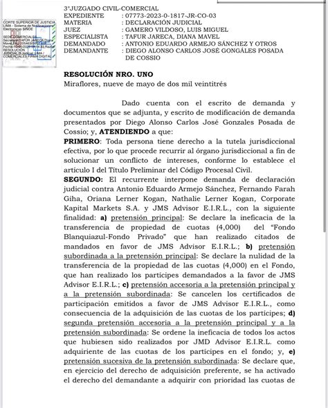 Alianza Lima Diego Gonzales Posada Demandó Y Solicitó Nulidad De La Venta De Acreencias Del