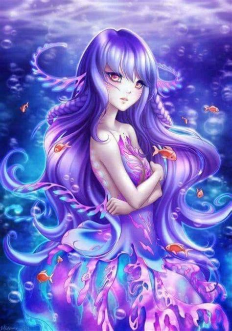 Pin Di Dawn Washam🌹 Su Mermaids Ladies Of The Water 1 Arte Manga