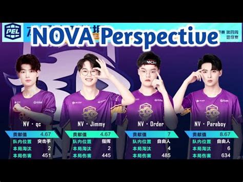 Paraboy Godlike Accurate New NOVA Lineup PEL 2021 S3 Week 4 YouTube