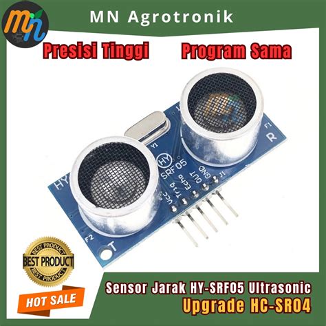 Jual Hy Srf Ultrasonic Distance Measuring Sensor Jarak Upgrade Hc