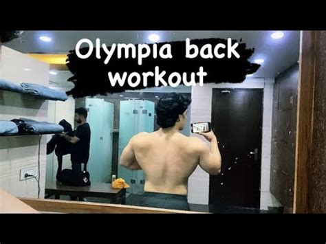 Winter Bulk Day 7 Back And Rear Delts Mr Olympia Back Back Workout