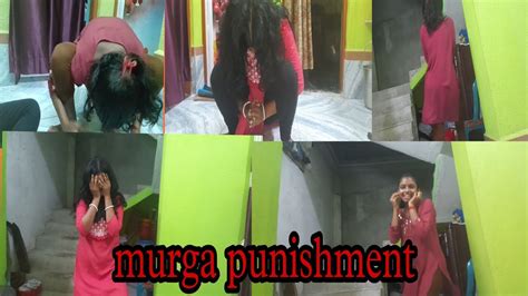 Murga Punishment Challenge Funny Video 😀😃 Youtube